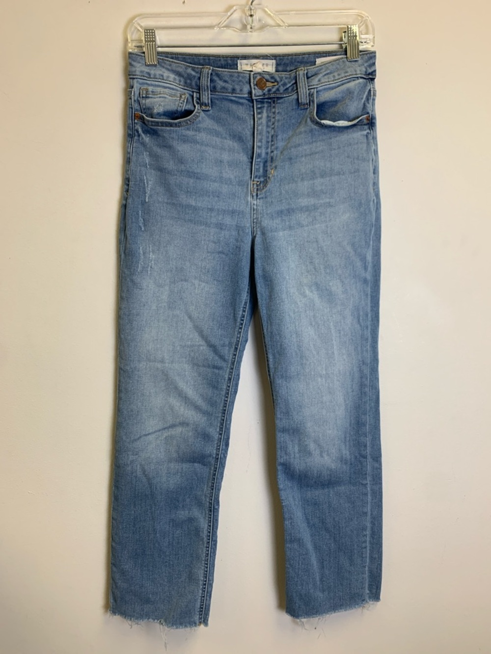 Harper Heritage Women’s Straight Leg Light Blue Jeans - High Rise